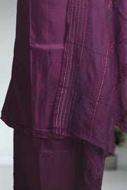 Silk Churidar Material – Golden Thread Work with Sequins