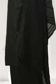 Silk Churidar Material – Golden Thread Work with Sequins