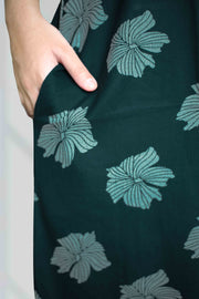 Rayon Nighty – Floral Embroidery Thread Work