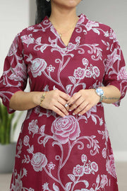 Cotton Co-Ord Set – Floral Print