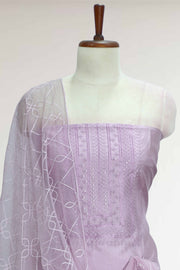 Silk Churidar Material – Sequins with Embroidery & Thread Work