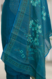 Stylish Silk Churidar Material Set
