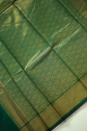 Semi Silk Saree – Big Border with Butta Work