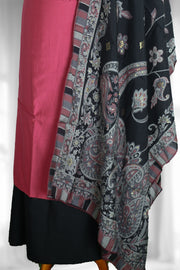 Cotton Churidar Material – Sequins with Thread Work & Box Pattern