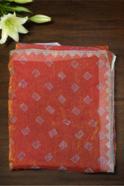 Fendi Silk Stone-Work Saree