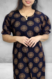Printed Cotton  Nightdress
