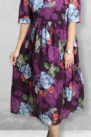 Printed Chiffon Feeding Top