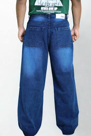 Shaded Wide Leg Men’s Baggy Jeans