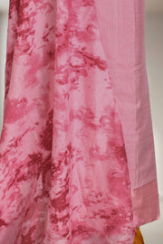 Silk Churidar Material with Lace & Mirror Work