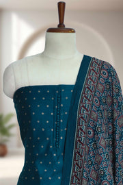 Silk Churidar Material Butta Work
