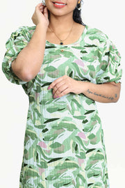Semi Chiffon Night Dress