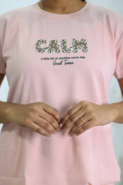 Co-Ord Set – Letter Print(Night dress)