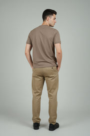 Men’s Chinese Collar T-Shirt – Chest Line Design
