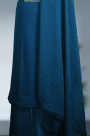 Georgette Churidar Material – Golden Thread Work
