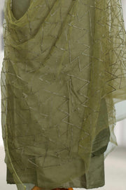 Elegant Silk Churidar Material-Floral Print