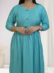 Comfortable & Stylish Feeding Kurti – Printed Elegance for Moms