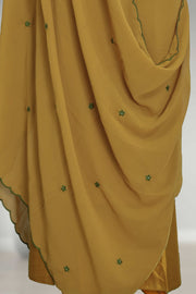 Georgette Churidar Material – Embroidery & Sequins Work