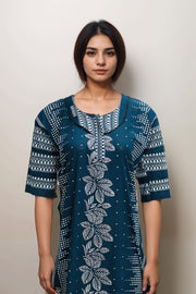 Cotton Printed Nighty – Free Size
