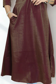 Flared Top – Beads & Sequins Work