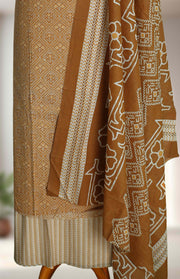 Cotton Churidar Material Thread and Sequins Work