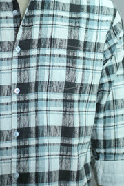 Harbour Slim Fit Checked Men Pure Cotton Casual Shirt