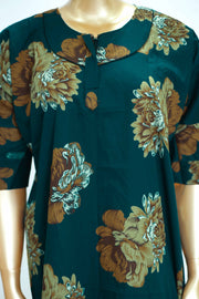 Cotton Nighty – Floral Print