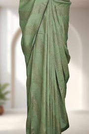 Fancy Saree – Golden Line Elegance