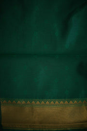 Semi Silk Saree – Big Border with Butta Work