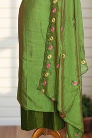 Silk Churidar Material