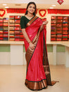 Full Body Bootta Work Saree with Traditional Border and Palla