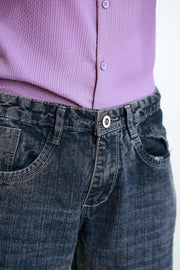 PARSWAM Men's Super Baggy Jeans Pant