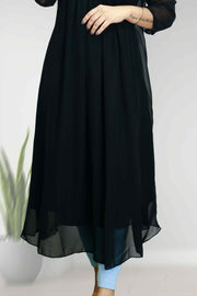 Elegant Flared Georgette Top