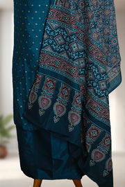Silk Churidar Material Butta Work