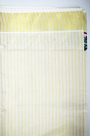 Kerala Set Saree – Lines with Golden Kasavu Border