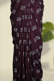 Georgette Saree – Full Body Print Work