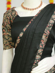 Elegant Dhavani Set - Georgette with Ajrakh Print, Semi-Stitched