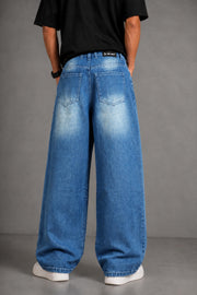 Fireboat Wide-Leg Shaded Men’s Baggy Jeans
