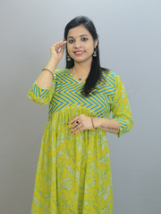 Aliya Cut Feeding Kurti