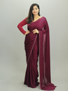 FANCY SATIN GEORGETTE SAREE