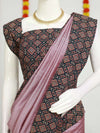 Fancy Georgette Saree - Ajrakh Print with Blouse