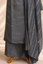 Silk Churidar Material – Golden Thread Work with Sequins