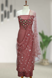 Silk Churidar Material