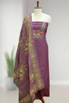 Premium Cotton Embroidered Churidar Set