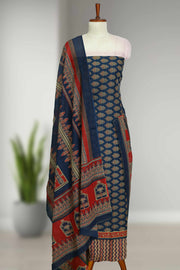 Cotton Churidar Material-Kalamkari Print
