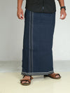 Men's Cotton Colour Dhothi - 189/-