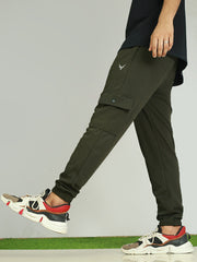 Trendy Comfort - Ottoman Cargo Jogger with Rib