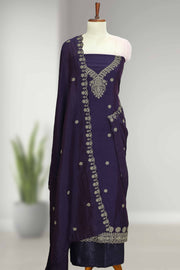 Silk Churidar Material