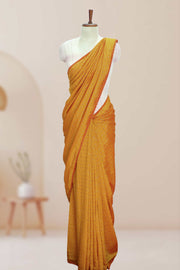 Fancy Vichithra Saree – Golden Glitter Full Body Work