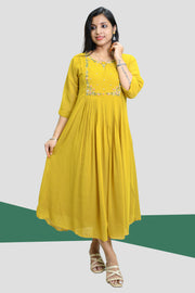 Elegant Flared Georgette Top