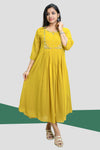 Elegant Flared Georgette Top